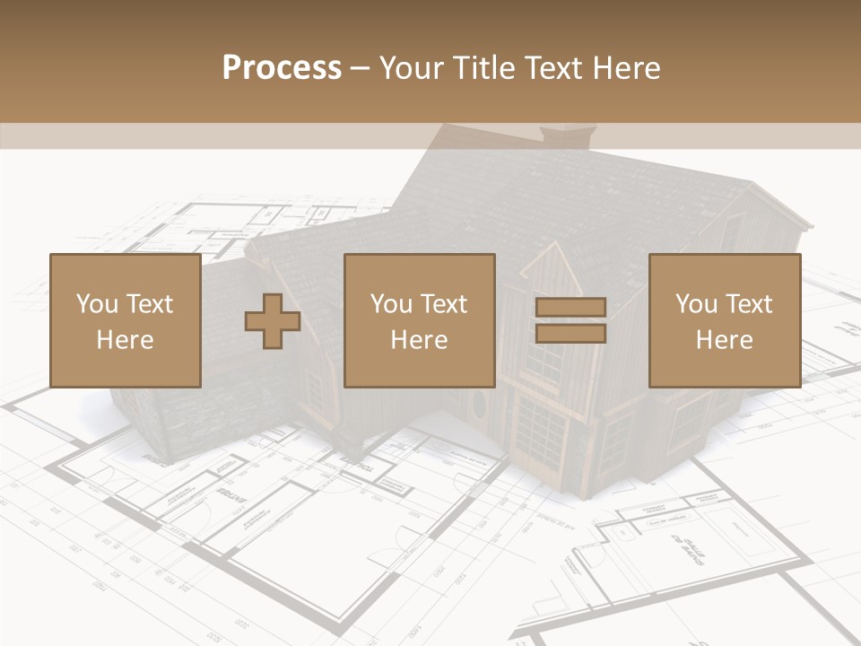Forest Pose Structural PowerPoint Template