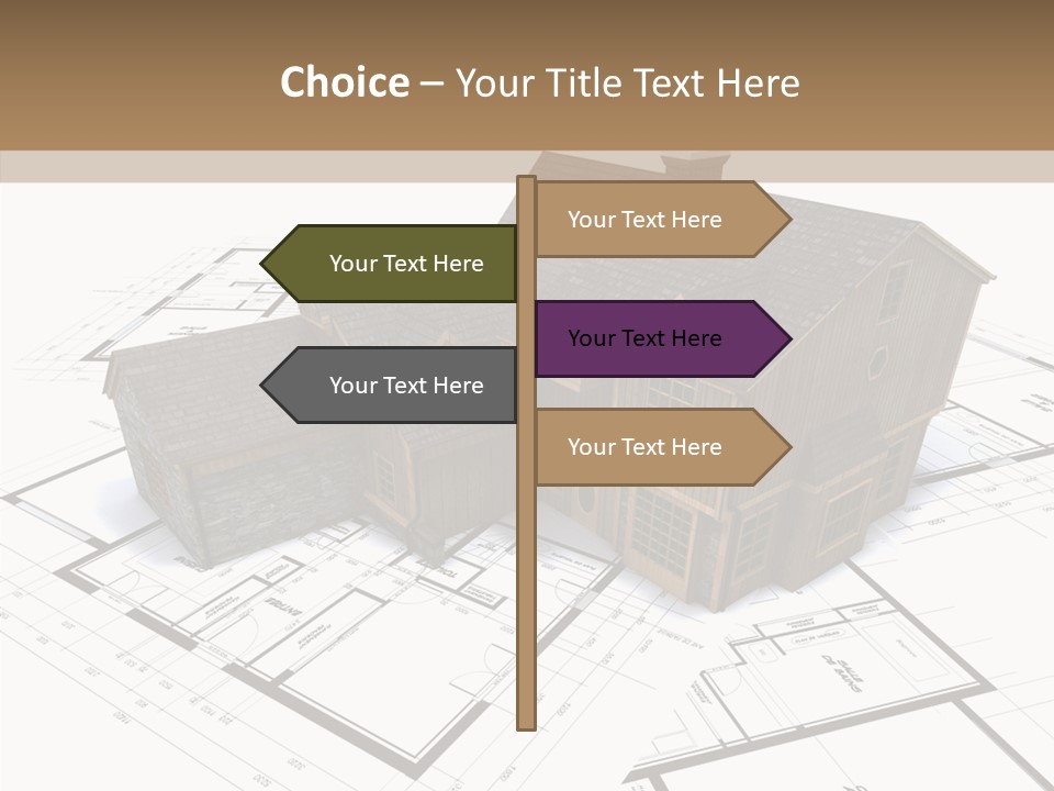 Forest Pose Structural PowerPoint Template