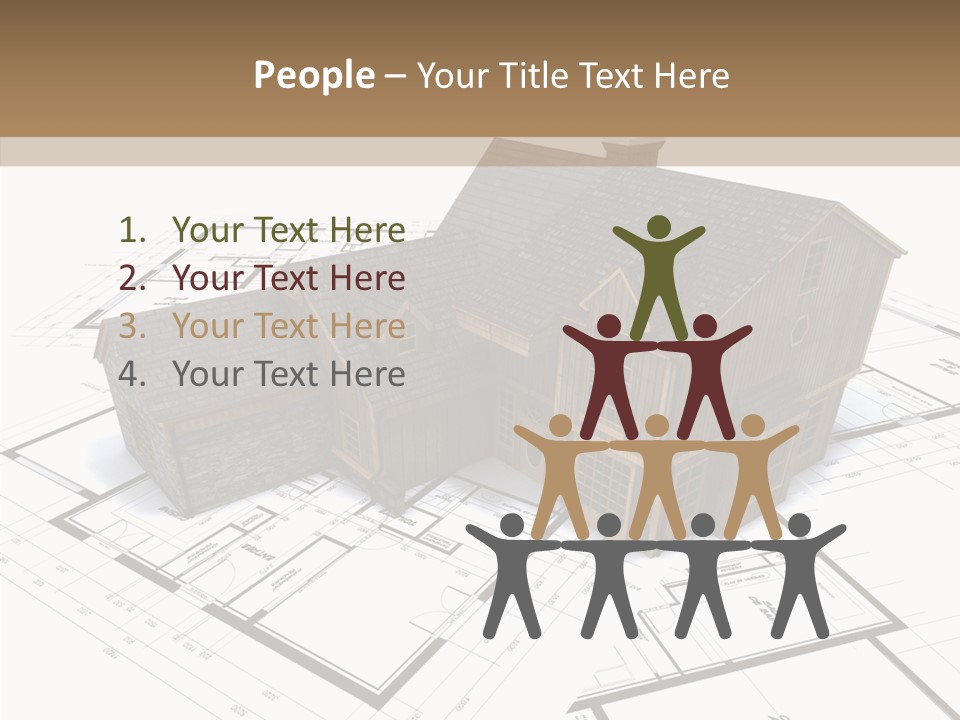 Forest Pose Structural PowerPoint Template