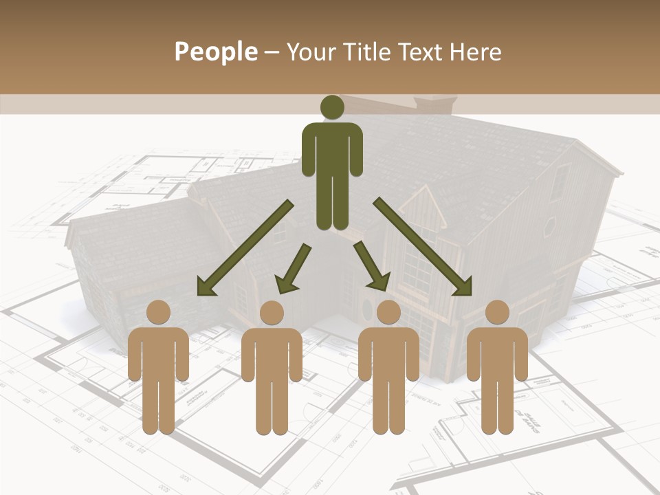 Forest Pose Structural PowerPoint Template