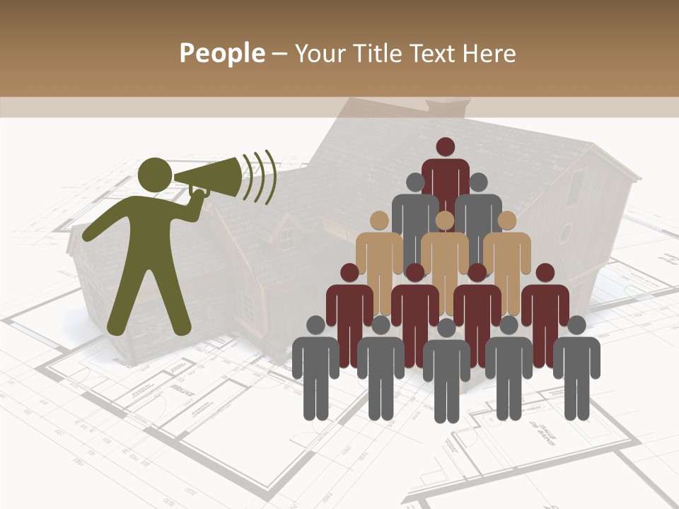 Forest Pose Structural PowerPoint Template