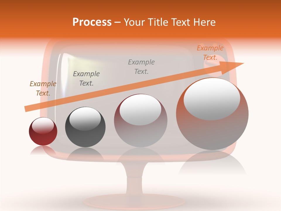 Television Push Shadow PowerPoint Template