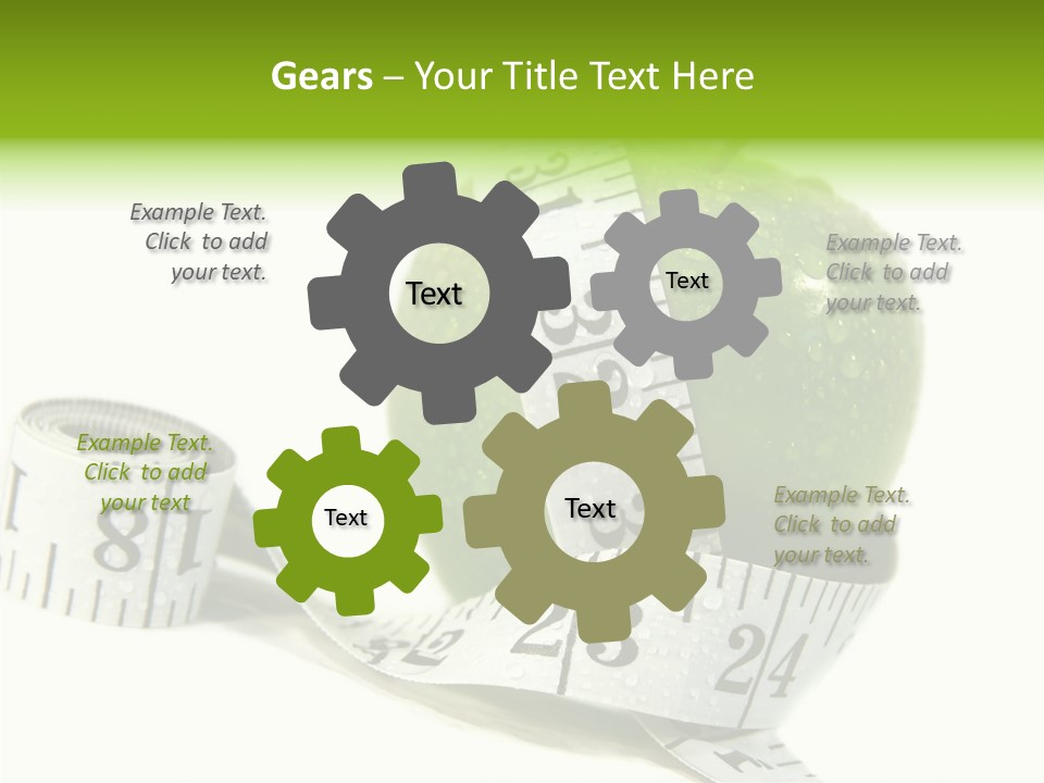 Fruit Incentive Weight PowerPoint Template