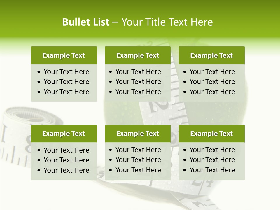 Fruit Incentive Weight PowerPoint Template
