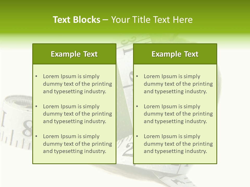 Fruit Incentive Weight PowerPoint Template