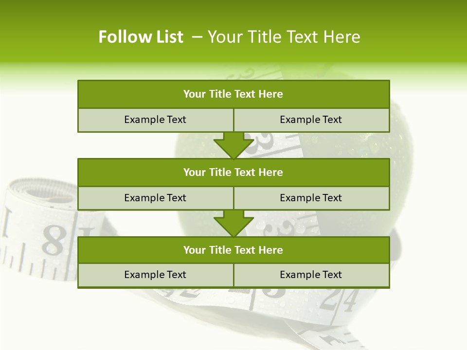 Fruit Incentive Weight PowerPoint Template