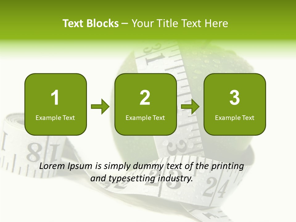 Fruit Incentive Weight PowerPoint Template