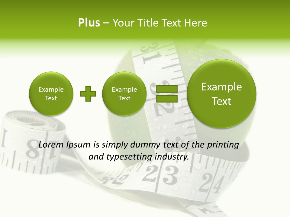 Fruit Incentive Weight PowerPoint Template