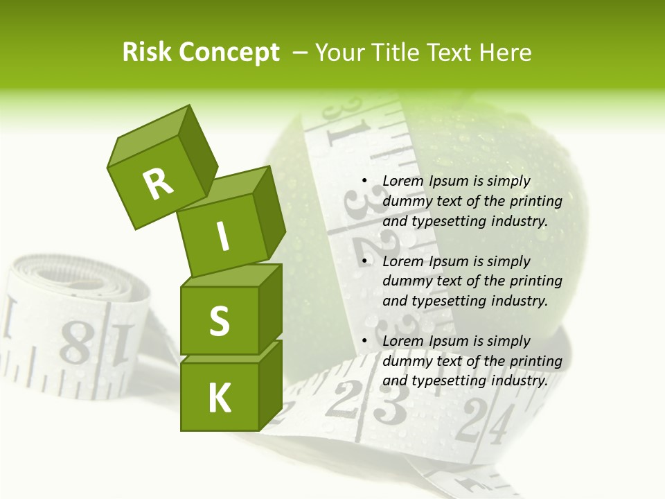 Fruit Incentive Weight PowerPoint Template