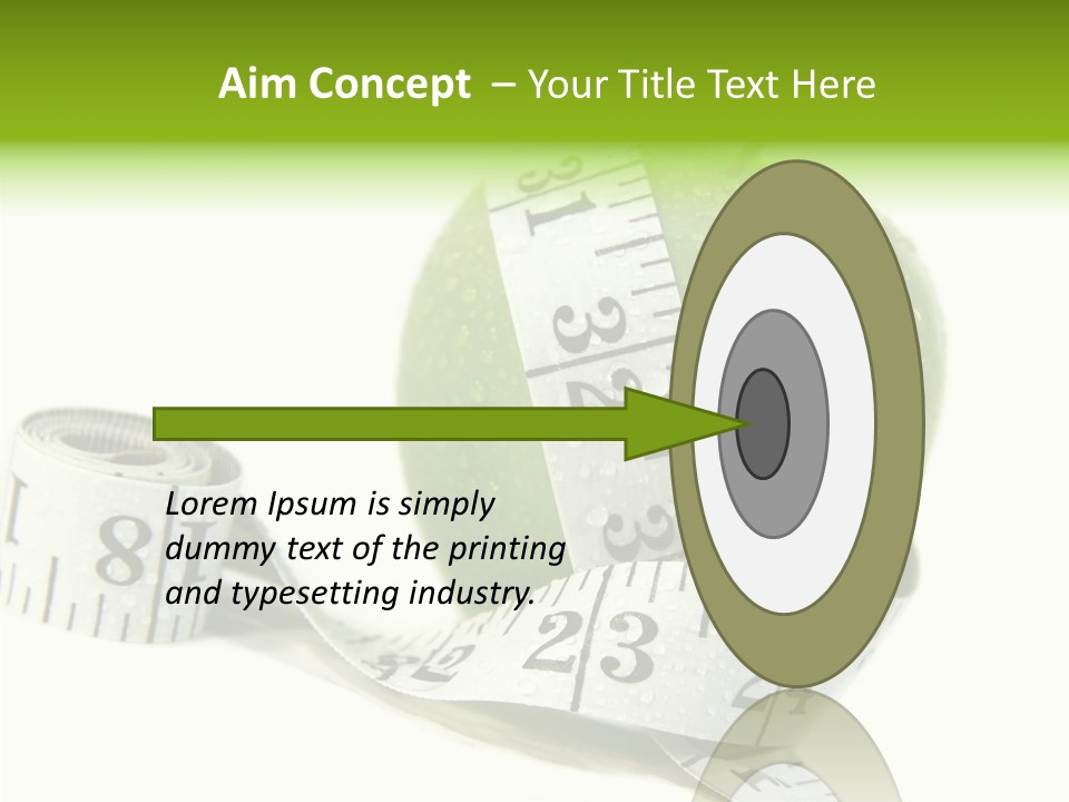 Fruit Incentive Weight PowerPoint Template