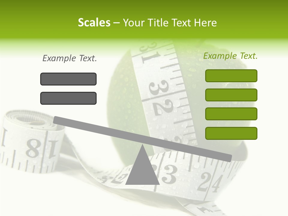 Fruit Incentive Weight PowerPoint Template