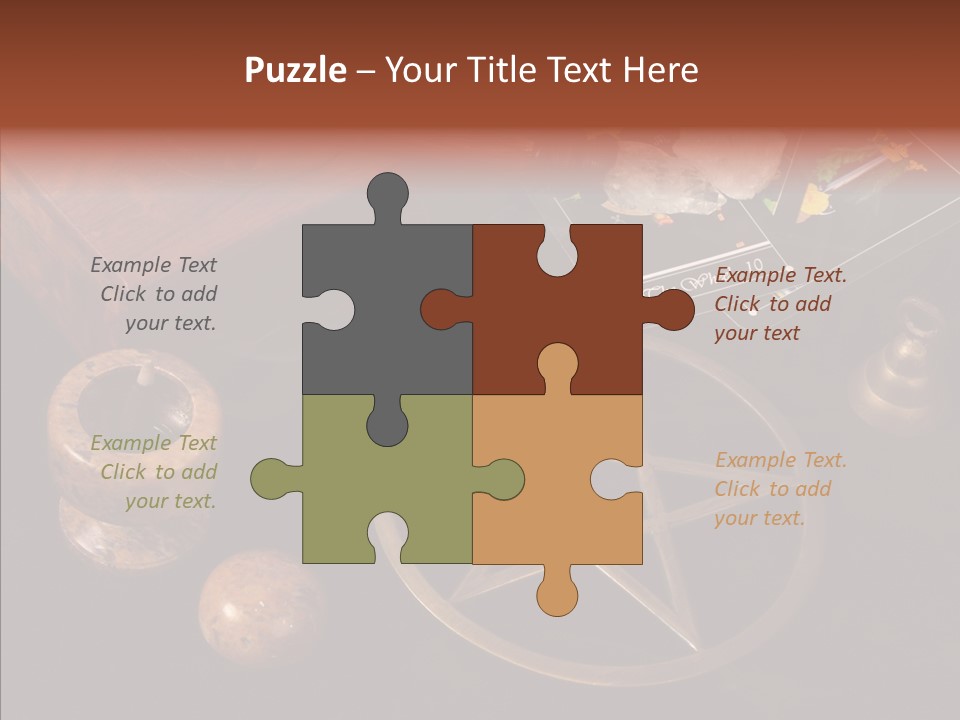 Wisdom Knowledge Crystal PowerPoint Template