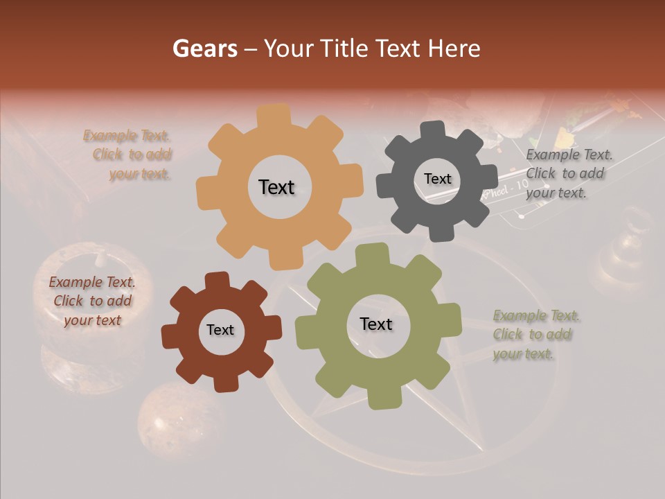 Wisdom Knowledge Crystal PowerPoint Template