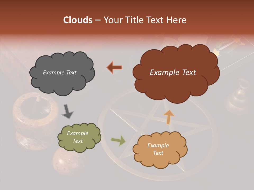 Wisdom Knowledge Crystal PowerPoint Template