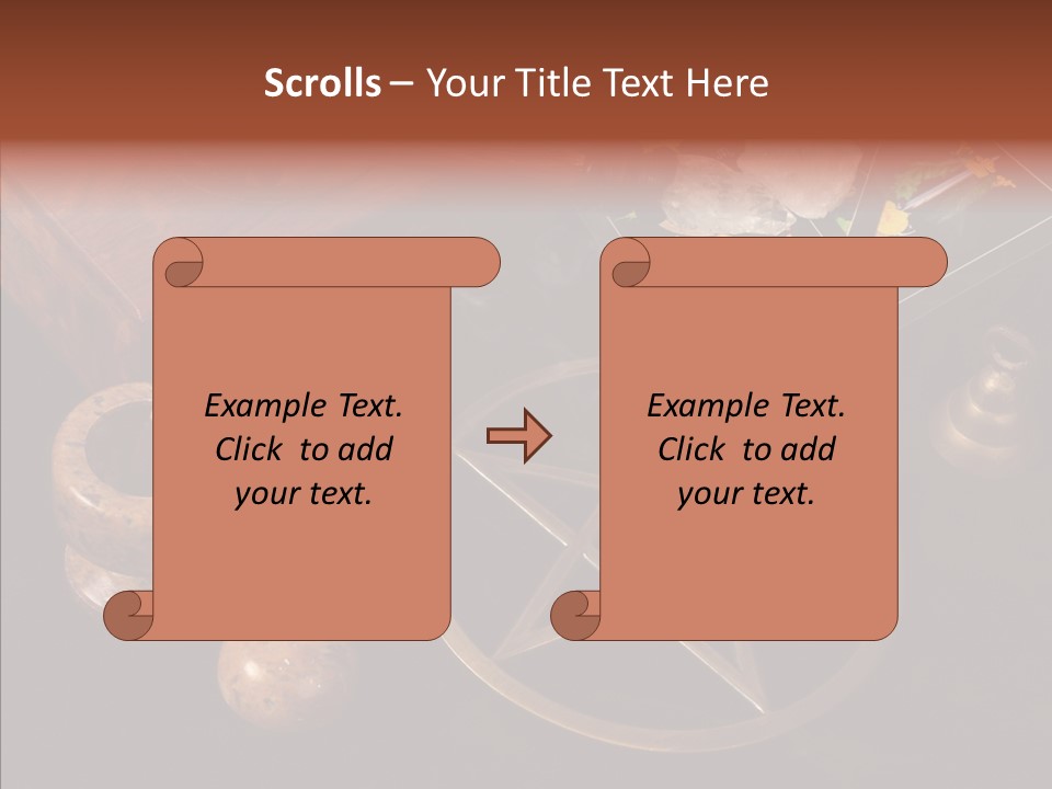 Wisdom Knowledge Crystal PowerPoint Template