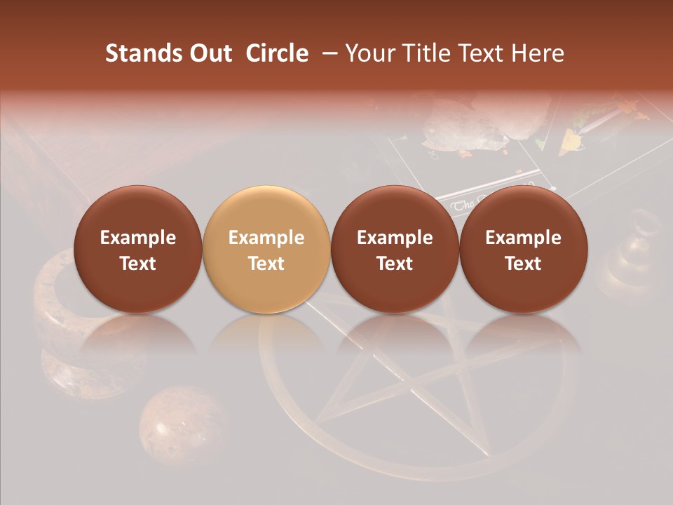 Wisdom Knowledge Crystal PowerPoint Template