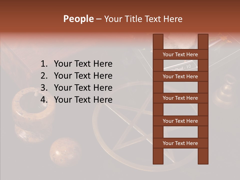 Wisdom Knowledge Crystal PowerPoint Template