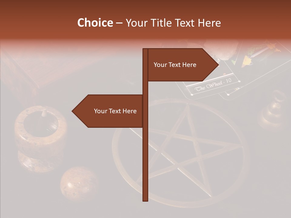 Wisdom Knowledge Crystal PowerPoint Template