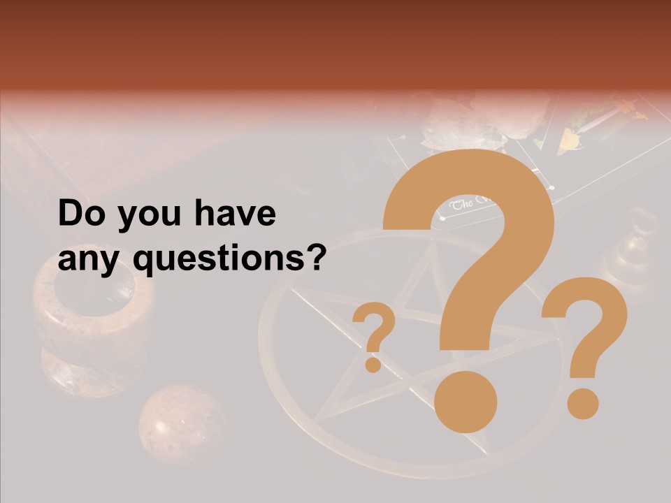 Wisdom Knowledge Crystal PowerPoint Template