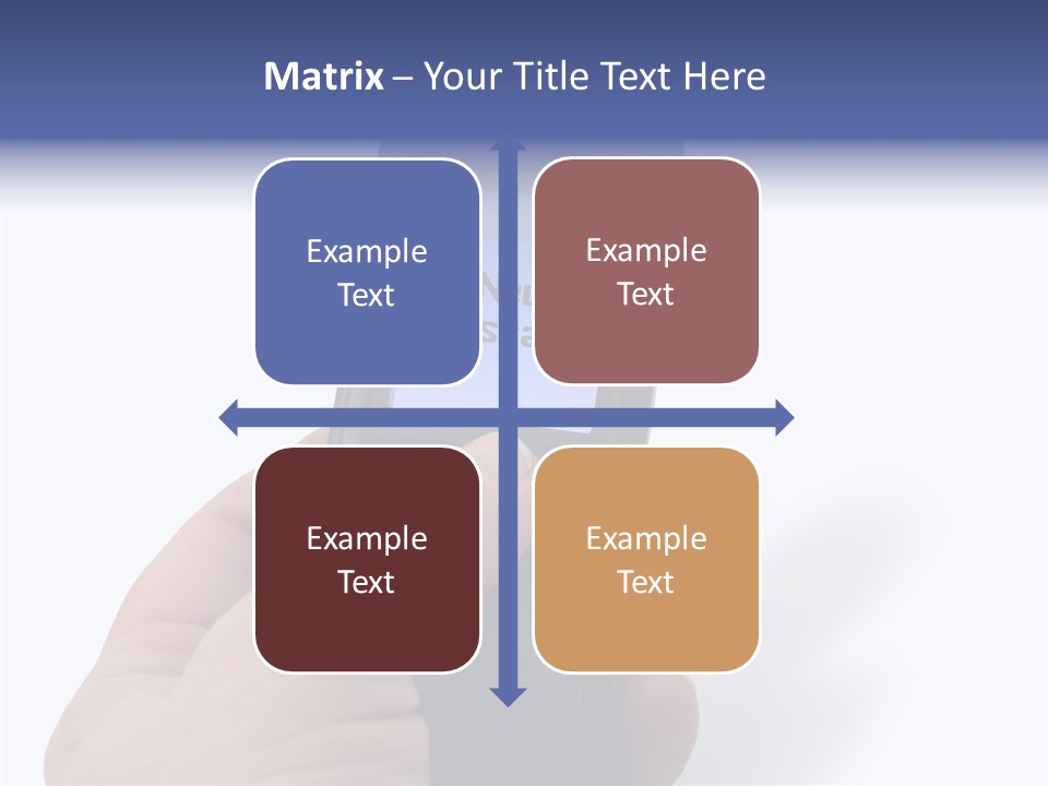 Technology Mobile People PowerPoint Template