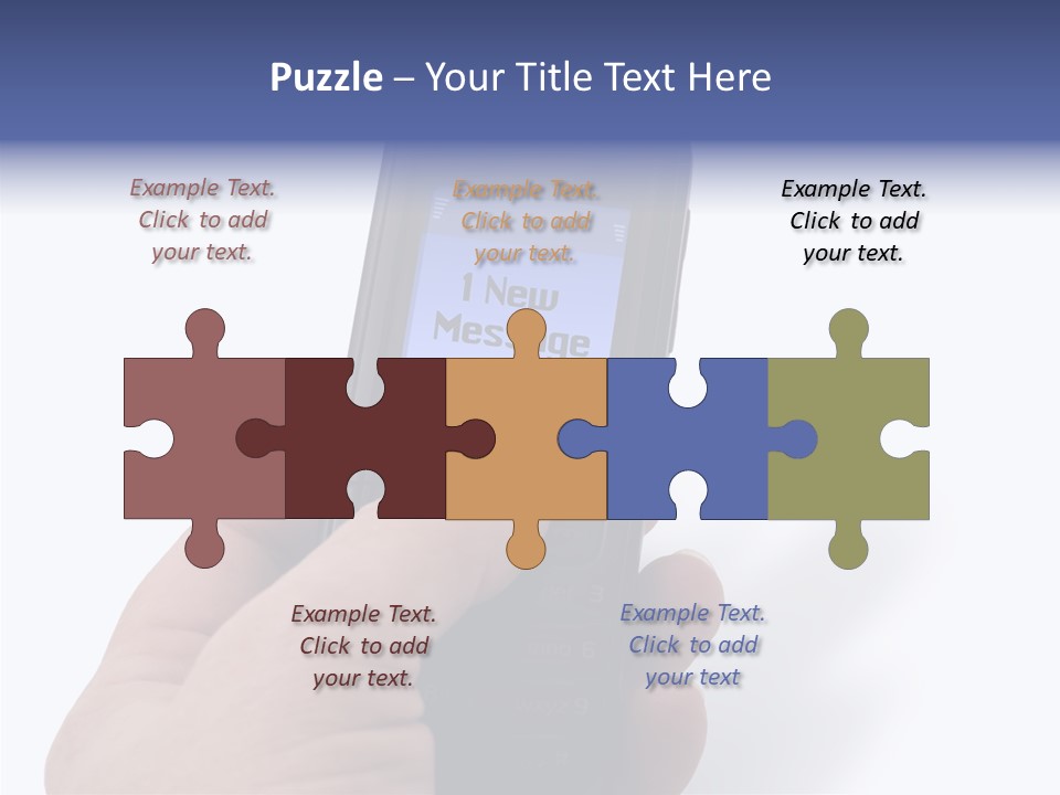 Technology Mobile People PowerPoint Template