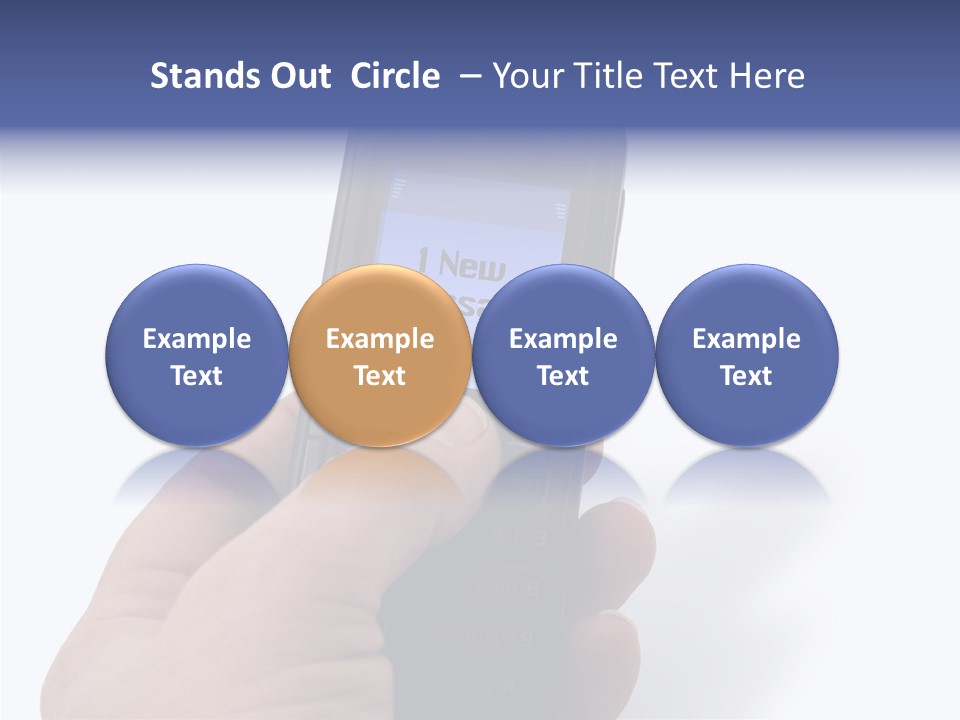 Technology Mobile People PowerPoint Template