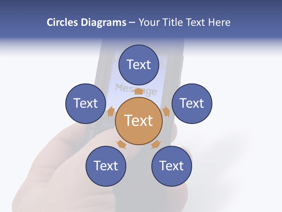 Technology Mobile People PowerPoint Template