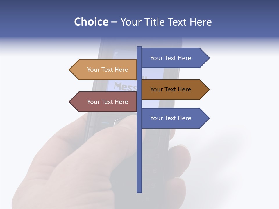 Technology Mobile People PowerPoint Template
