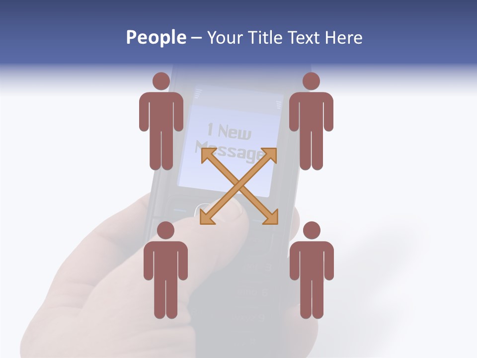 Technology Mobile People PowerPoint Template