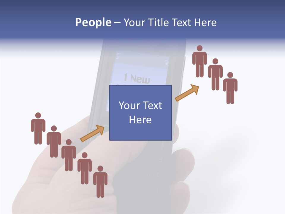Technology Mobile People PowerPoint Template
