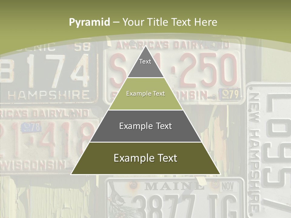 Yellowed Massachusetts Maine PowerPoint Template