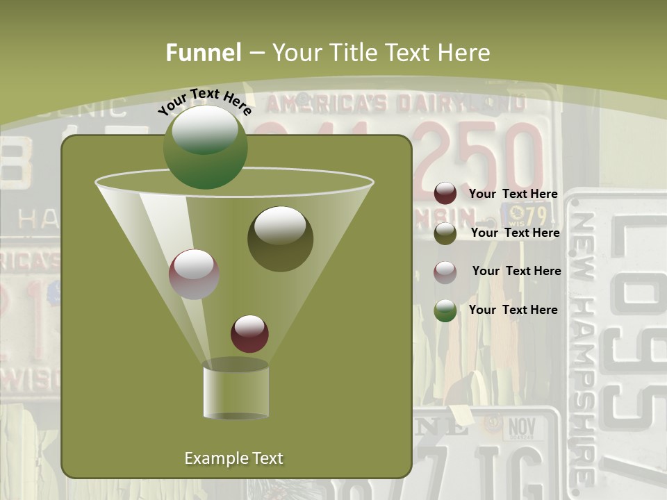 Yellowed Massachusetts Maine PowerPoint Template