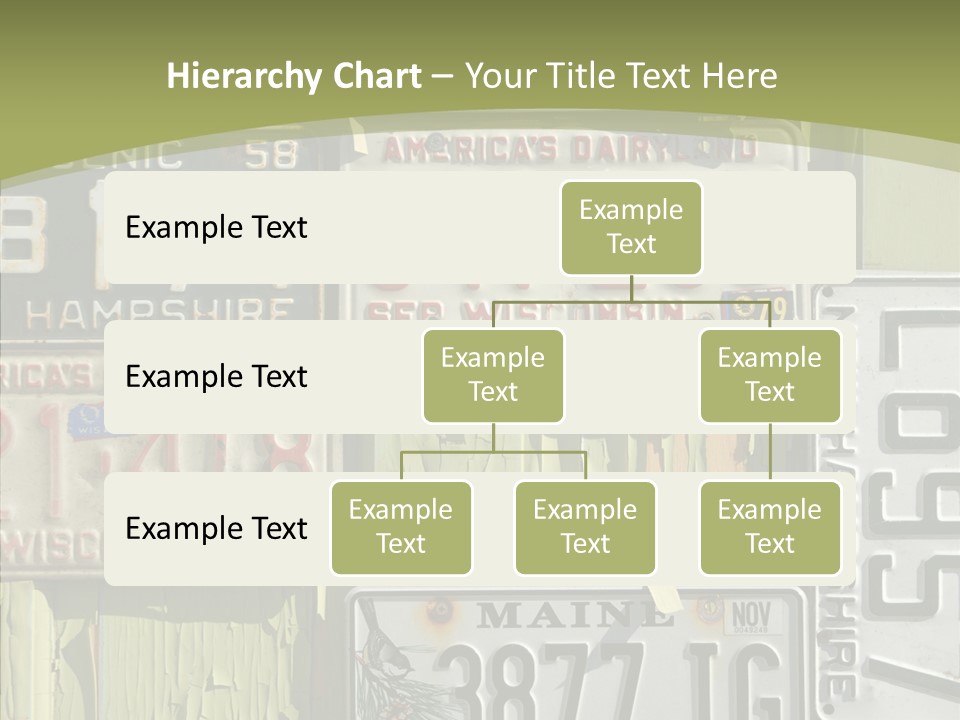 Yellowed Massachusetts Maine PowerPoint Template