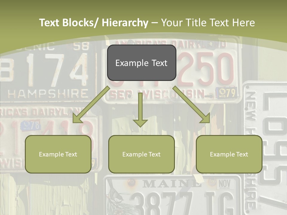 Yellowed Massachusetts Maine PowerPoint Template