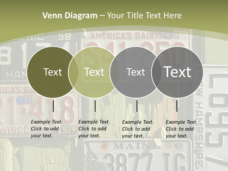 Yellowed Massachusetts Maine PowerPoint Template