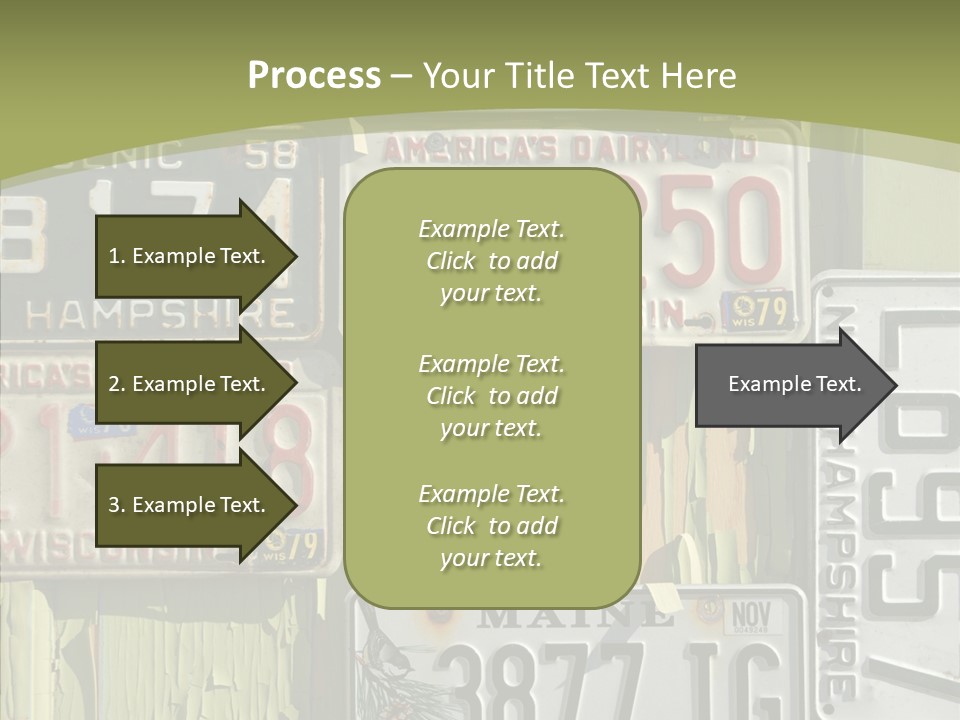 Yellowed Massachusetts Maine PowerPoint Template