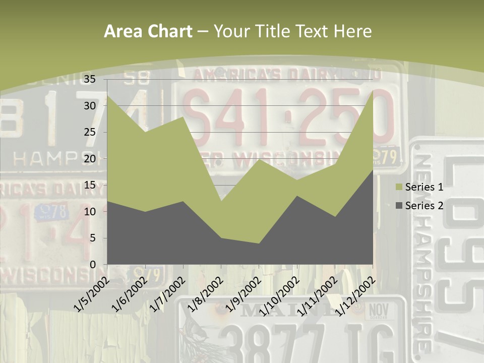 Yellowed Massachusetts Maine PowerPoint Template