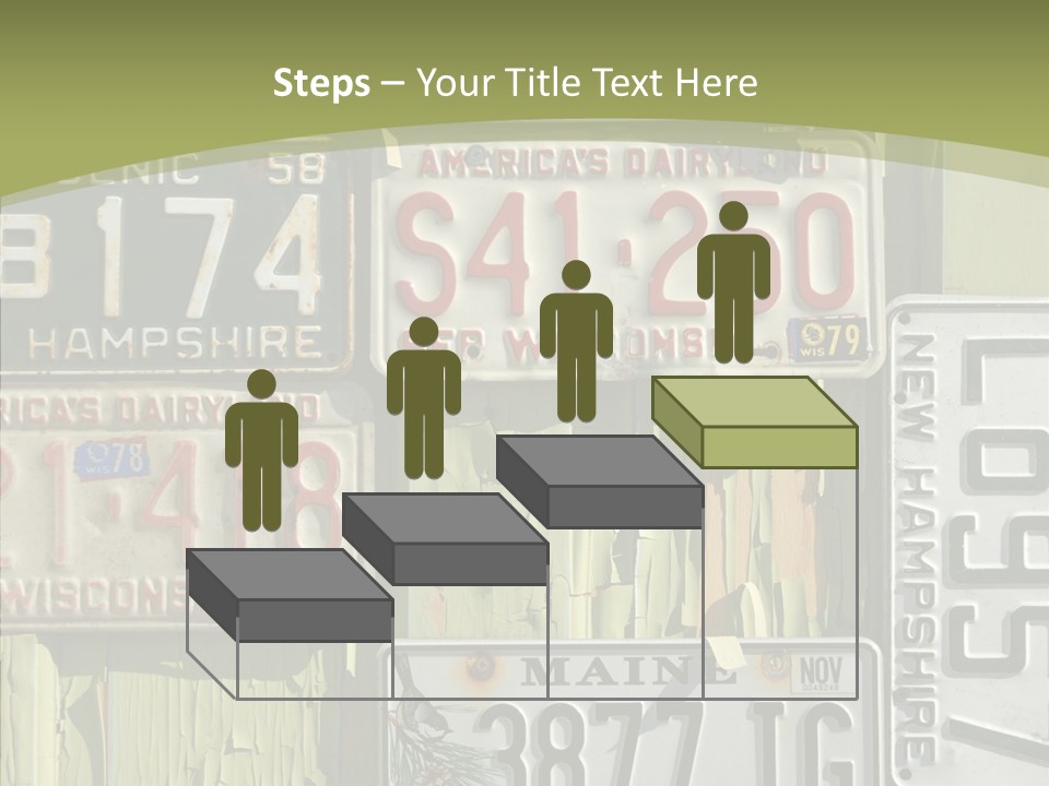 Yellowed Massachusetts Maine PowerPoint Template