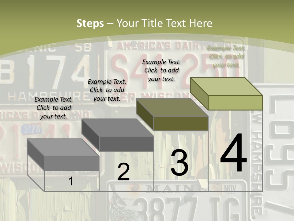 Yellowed Massachusetts Maine PowerPoint Template