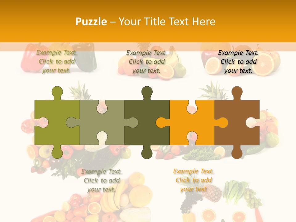 Red Frame Border PowerPoint Template