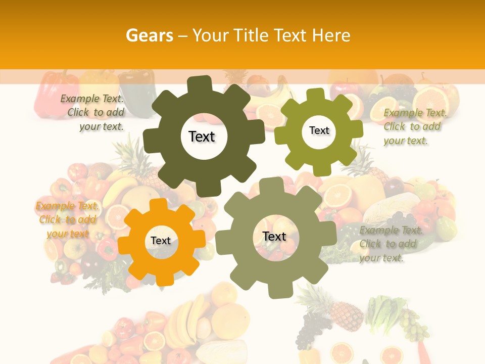 Red Frame Border PowerPoint Template