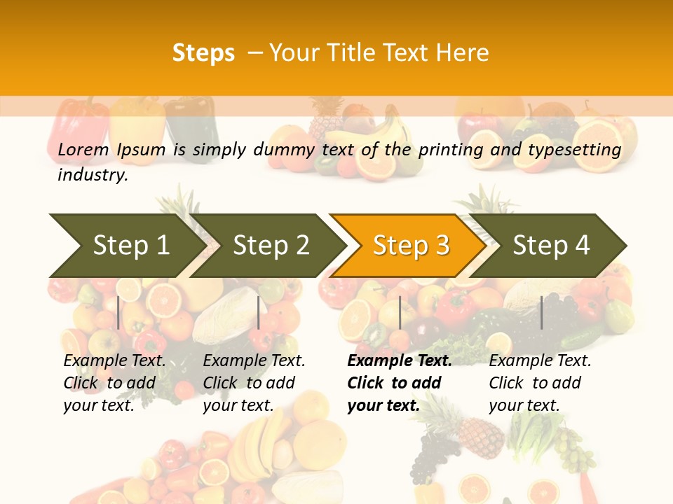 Red Frame Border PowerPoint Template