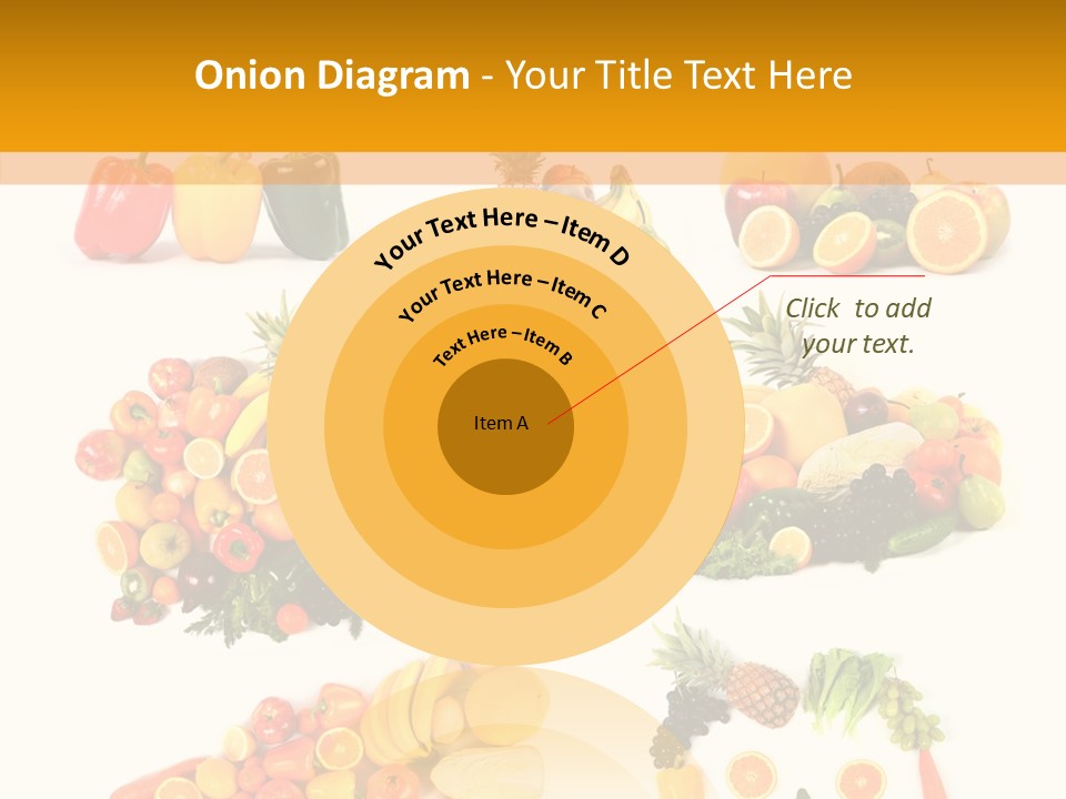 Red Frame Border PowerPoint Template