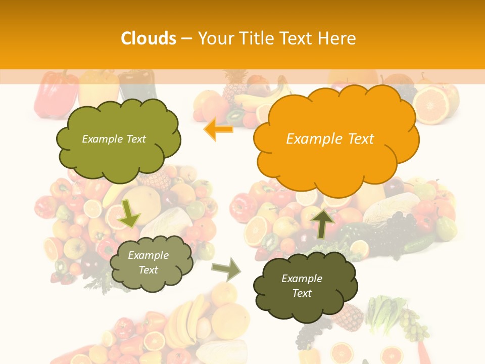 Red Frame Border PowerPoint Template