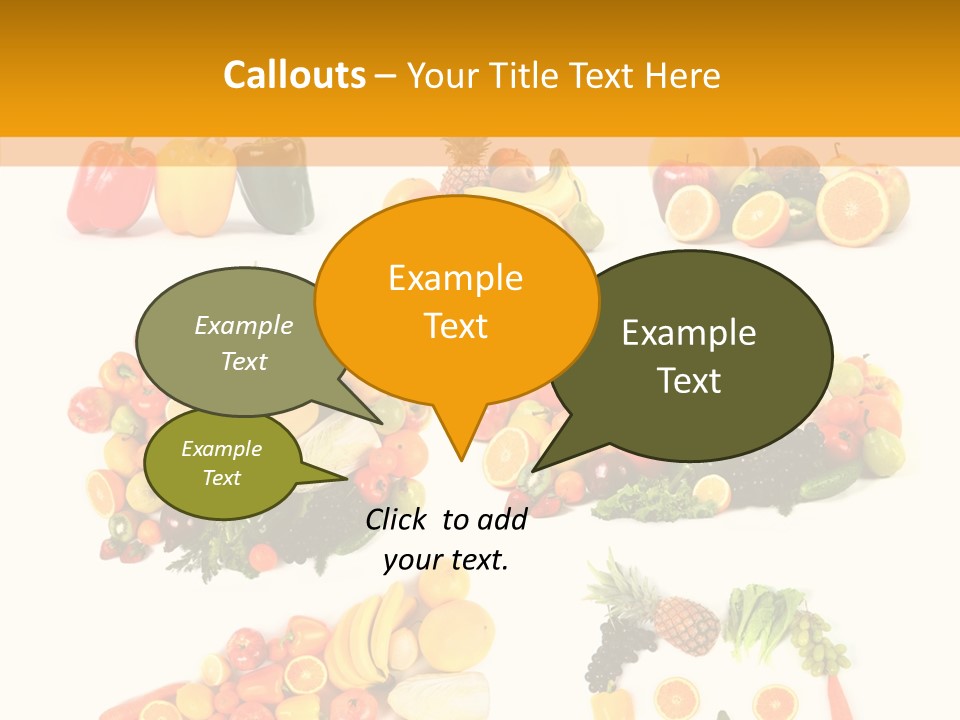 Red Frame Border PowerPoint Template