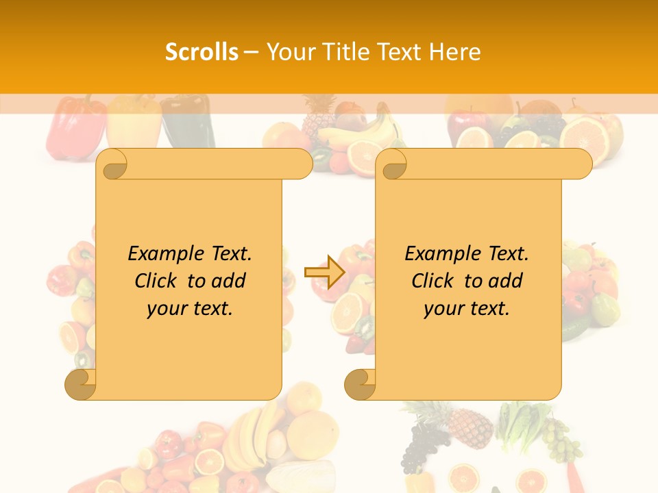 Red Frame Border PowerPoint Template