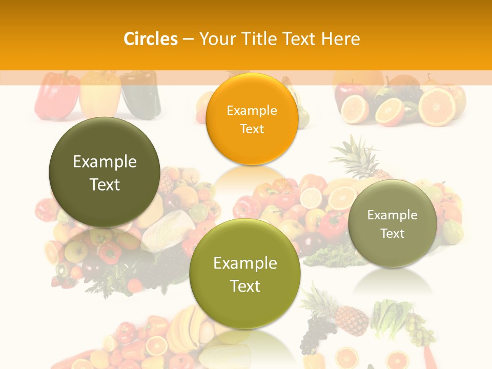 Red Frame Border PowerPoint Template