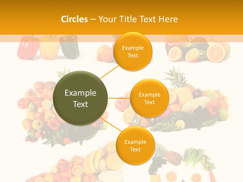 Red Frame Border PowerPoint Template