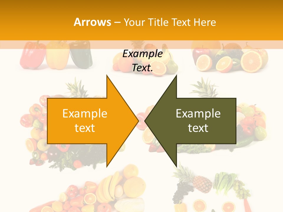 Red Frame Border PowerPoint Template