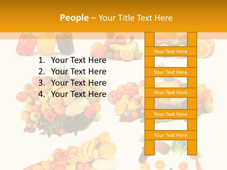Red Frame Border PowerPoint Template
